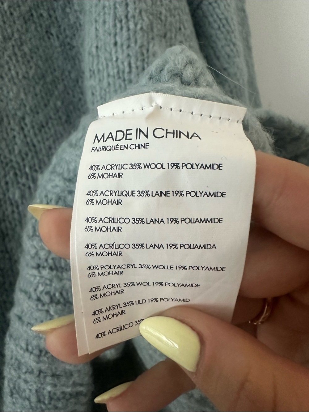 Club Monaco Chunky V-Neck Sweater - Picture 4 of 4